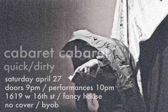Cabaret Cabaret Quick & Dirty